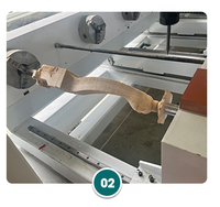 Routeur CNC 4 axes 6 broches pour le bois, machine de sculpture 3D rotative avec moteur servo AC Yaskawa pour statues de Bouddha et pieds de meubles