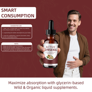 OEM/ODM, корейский красный экстракт женьшеня, жидкие капли, органические капли для корня женьшеня, иммунная поддержка, веганские капли женьшеня - Product Image 6