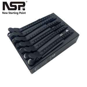 Outils <span class=keywords><strong>de</strong></span> salon <span class=keywords><strong>de</strong></span> <span class=keywords><strong>coiffure</strong></span> pince à cheveux spéciale <span class=keywords><strong>de</strong></span> coiffeur frange en forme <span class=keywords><strong>de</strong></span> I couleur métal fixation cheveux canard facturé clips en aluminium - Product Image 4