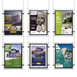 Advertising <b>Light</b> <b>Boxes</b> A1 A2 A3 A4 Outdoor Lightbox Ultra-Thin Magnetic <b>Led</b> <b>Light</b> Box for Real Estate Window Displays - Product Image 1