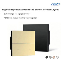 Interrupteur mural haute tension Modbus RS485, sans connexion sans fil, signal stable filaire pour bureau, hôtel, chambre d'hôtes, contrôle centralisé