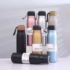 Double Wall Stainless Steel Thermal Cup Double Mouth <b>Coffee</b> Mug Custom Color and Logo Gift <b>Bottle</b> - Product Image 1