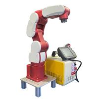 Controlador cnc para brazo de robot industrial, dispositivo con pantalla táctil de 6-12 ejes, con movimiento, pequeño