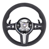 Volant de voiture en cuir en stock pour BMW F30 F10 F15 F36 F20 F22 F25 F32 M3 M5 E46 E60 E70 E90 E91 M Volant sport