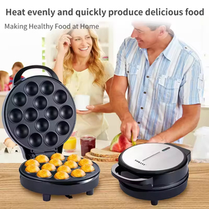 Máquina para Hacer Pasteles y Snacks Automática Antiadherente de Nuevo Diseño, Máquina para Desayunos, Máquina para Sándwiches, Máquina Eléctrica para Hacer Donas - Product Image 6