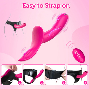 Culotte vibrante pour femmes, jouet sexuel pour masturbation, simulation de pénis, avec télécommande, produits sexuels pour adultes - Product Image 3