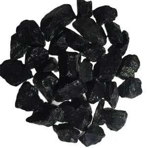Stones chips broken colored glass green decorative crushed black glass for wall and tile xh support oem