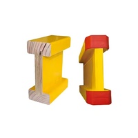 Poutre en bois H20 pour coffrage de construction, poutre H20 utilisée pour le coffrage, poutre en bois H20 étanche pour coffrage