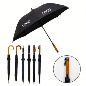 Paraguas de Golf Recto Promocional Portátil de Alta Calidad, Económico, en Oferta, al por Mayor, con Logotipo - Product Image 2