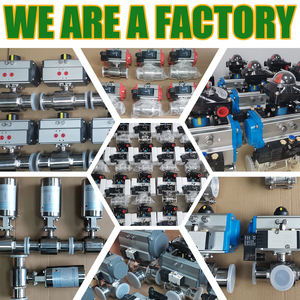 Пищевой двухсторонний пневматический клапан из нержавеющей стали с 2-дюймовым гигиеническим зажимом - Product Image 5