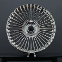 Jantes multi-rayons neuves d'usine, noires, 20 à 24 pouces, 5X114.3 5X112 5X120, en alliage d'aluminium forgé pour BMW, Nio, Mercedes, Land Rover