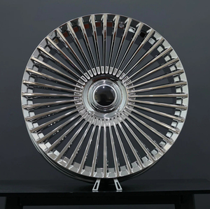 Jantes multi-rayons neuves d'usine, noires, 20 à 24 pouces, 5X114.3 5X112 5X120, en alliage d'aluminium forgé pour <span class=keywords><strong>BMW</strong></span>, Nio, Mercedes, Land Rover - Product Image 6