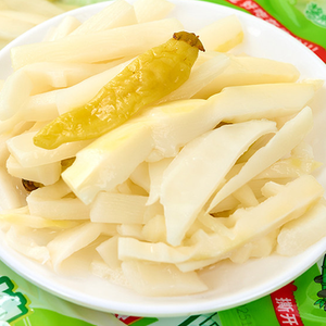 Snacks Picantes al Estilo Chino, Pepinillos en Salsa Picante, <span class=keywords><strong>Brotes</strong></span> <span class=keywords><strong>de</strong></span> <span class=keywords><strong>Bambú</strong></span> en Conserva Instantáneos - Product Image 1