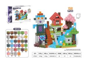 Set di 100 Pezzi di Blocchi Magnetici Educativi da 2,5 CM, Gioco di Costruzione del Mondo, Cubi Rompicapo - Product Image 5