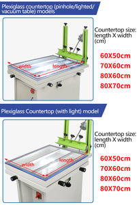 Mesa <span class=keywords><strong>de</strong></span> Serigrafía Manual <span class=keywords><strong>de</strong></span> Precisión a <span class=keywords><strong>Precio</strong></span> Económico para Impresión <span class=keywords><strong>de</strong></span> Pósteres, Papel y Camisetas, 70*80cm - Product Image 3