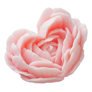 Vela Aromática para Decoración del Hogar Regalo de San Valentín Hecha a Mano Personalizada de Cera de Soya y Parafina en Forma de Corazón y Rosa - Product Image 5