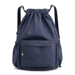 Large Capacity Lightweight Portable Drawstring Bag Outdoor Gym Sports Backpack Custom Promotional Backpack