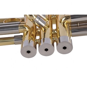 Trompeta Profesional de Latón, Instrumento de Viento, Trompeta en Sib Bemol China - Product Image 3