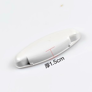 Oval ABS Furniture Handle For Metal <b>Filing</b> Cabinet <b>Drawer</b> Durable Minimalist Design - Product Image 3