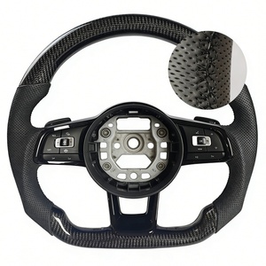 Volant sport en carbone de qualité supérieure pour VW <span class=keywords><strong>Golf</strong></span> Passat Polo B8 B7 B5 B5.5 B6 CC R32 MK3 - Product Image 5