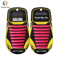 Lacets en silicone multicolores sans nœuds, lacets élastiques en forme de marteau pour enfants et adultes, sports