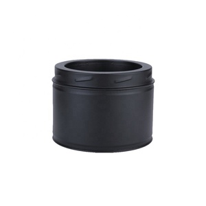 <span class=keywords><strong>Tuyau</strong></span> double paroi <span class=keywords><strong>150</strong></span> mm noir CE de 6 pouces (120mm) avec bande de verrouillage - Product Image 1