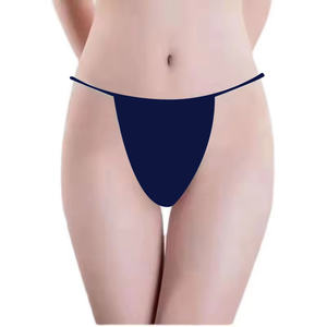 Culottes Jetables à Usage Unique pour Femmes, String T pour Spa et Bronzage, Emballées Individuellement, Noir - Product Image 2