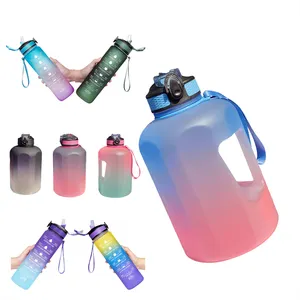 Sport Drink Gym Half Gallon Water Jug Bottle Motivational Water Bottle Gallon Water Bottle