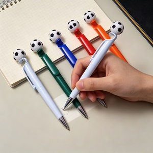 Stylo Bille Promotionnel en Forme de Ballon de Football – Stylos Rétractables Amusants en Forme de Ballon de Foot avec Lots en Stock à Prix Abordable - Product Image 5