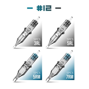 เข็มสักแบบตลับเมมเบรนนุ่ม 0.30 มม. รุ่น RL RS RM M1 บรรจุ 20 ชิ้นต่อกล่อง สำหรับเครื่องสักปากกา - Product Image 6