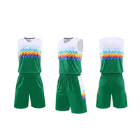 Maillot de basket-ball de qualité supérieure, nouvelles couleurs personnalisées, uniforme de basket-ball respirant, tissu respirant, directement de l'usine
