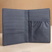 Porte-passeport brodé en soie Kesi fait main, portefeuille de voyage de luxe avec emplacements pour cartes, accessoires organisateurs fins