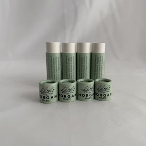 Tubos de papel de cartón biodegradables en forma de cilindro hechos a mano ecológicos para bálsamo labial cosmético máscara embalaje Embalaje - Product Image 3