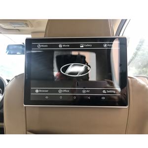 מסכי טלוויזיה עם תצוגת וידאו 4K אנדרואיד 12 עבור יונדאי טוסון סונטה I30 סנטה פה IX35 קונה קרטה אלנטרה - מסך משענת ראש למושב האחורי - Product Image 3