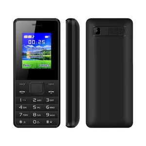 공장 직접 판매 사용자 정의 OEM 1.77 인치 스트레이트 휴대 전화 아프리카 핫 세일 저렴한 가격의 듀얼 카드 기능 노인 모바일