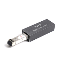 Tarjeta de Red Gigabit Yunvo, Adaptador USB 3.0 Tipo C a SFP Gigabit Ethernet para Mejorar la Velocidad de Datos de Computadoras Portátiles o Switches