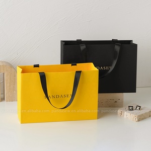 Bolsas de Papel Kraft para Compras con Logotipo Personalizado PandaSew, Bolsas de Regalo de Lujo con Impresión - Product Image 3