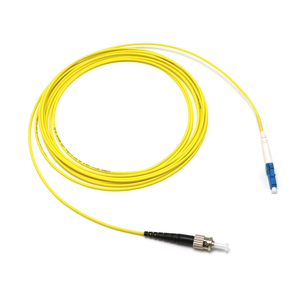 Cable de <span class=keywords><strong>Fibra</strong></span> Óptica Monomodo OS2 FTTH ST LC de 9/125 Micrómetros y 2mm LSZH de 2 Metros para Enlace Óptico y Acceso de Suscriptor - Product Image 1