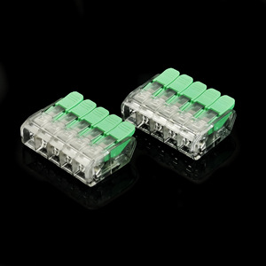 हम मानक प्रमाणित त्वरित-कनेक्ट टर्मिनल ब्लॉक थ्रेडलेस लूप कनेक्शन OJ-265 पुश-ऑन कनेक्टर - Product Image 4