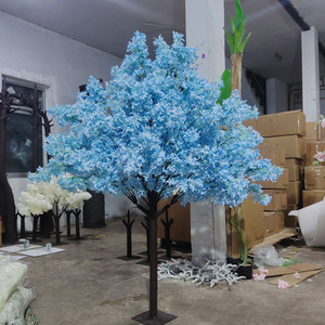 Árboles artificiales decorativos para interiores ecológicos, árbol <span class=keywords><strong>lila</strong></span> para decoración del hogar - Product Image 2