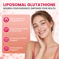 L-Glutathion Gummies Anti-Aging Stralende Huid Boost Immuniteit Versterkende Suikerarme Fruitige Snoepjes in Fles