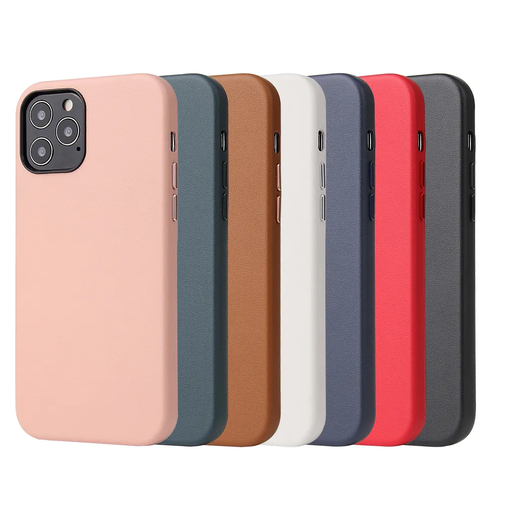 Luxury and fashion PU leather+PC shockproof cell phone cases for iPhone 11 12 13 pro max mini anti-dropping covers for apple