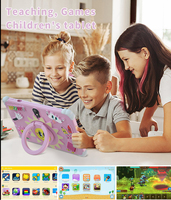 Penjualan Langsung Pabrik Tablet Anak 7 Inch MTK Kontrol Orang Tua Permainan Edukasi Multibahasa Resolusi 1280*800 1920x1200