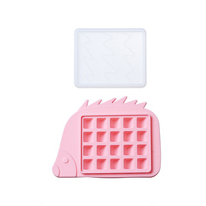 Moldes de Silicona con Forma de Animales para Cubos de Hielo, Aptos para Alimentos, con Tapa, Ecológicos, para Hacer Dulces, Chocolate y Helados - Product Image 3