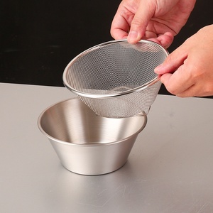 304 Stainless Steel Berry Basket Strainer Bowl Mini Colander for Washing Fruits Vegetables Rice Draining Kitchen Tool - Product Image 2