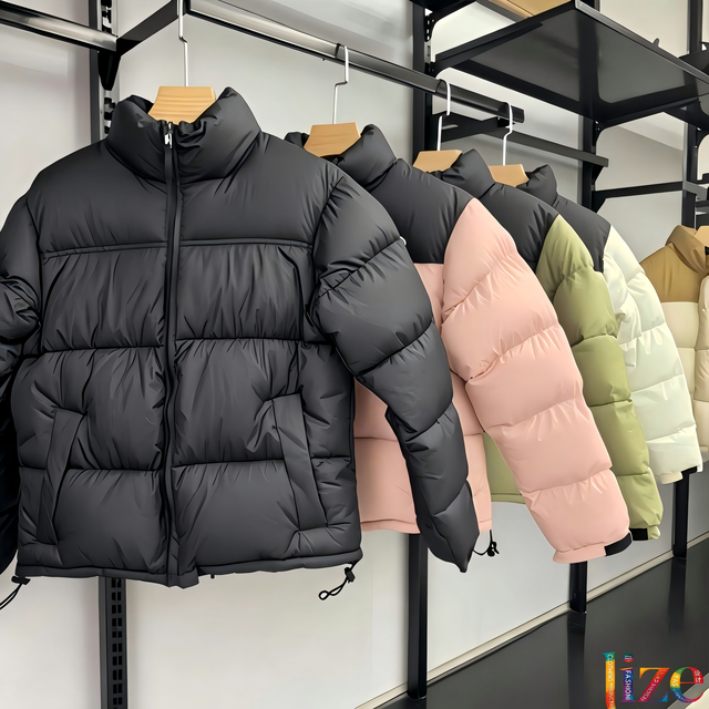Lize Custom Classic Custom Down Jacket,  Plus Size, Winter Warm, Comfortable and Cold-Resistant Down Jacket