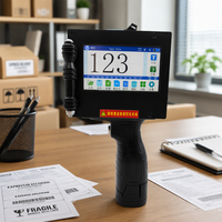 Codeur thermique portable industriel pour l'impression claire de la date d'expiration et des numéros de série sur les surfaces des matériaux d'emballage