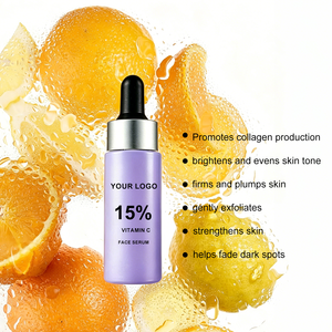Suero Facial con Colágeno, 15% <span class=keywords><strong>Vitamina</strong></span> <span class=keywords><strong>C</strong></span> y Ácido Hialurónico, Antienvejecimiento, Reafirmante, No Grasoso, 30ml, Marca Privada OEM - Product Image 4