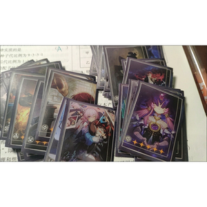 60 Piezas/Lote de Pegatinas de Graffiti de Honkai Star Rail, Diseño de Dibujos Animados en Papel, Tingyun Fugue, Dan Heng, Imbibitor Lunae, Jing Yuan, Blade Firefly - Product Image 6