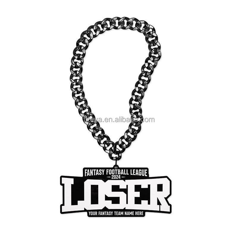 Acrylic Sports Team High Gloss Gold Custom 3D Acrylic Logo Fan